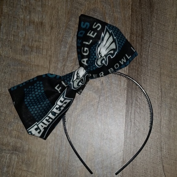 Philadelphia Eagles Toddler Hair Bow Set